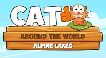 Cat Around the World Alpine Lakes